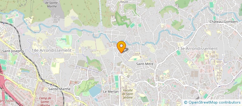 localisation de l'entreprise YURD SARL  MARSEILLE 14EME