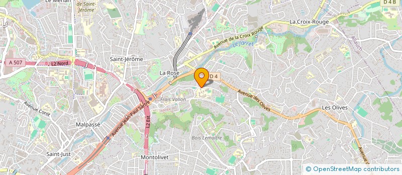 localisation de l'entreprise YURDA à MARSEILLE