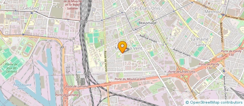 localisation de l'entreprise YURTA  VENISSIEUX