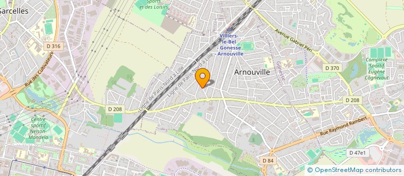 localisation de l'entreprise YURTSEVEN CONSULTING  ARNOUVILLE