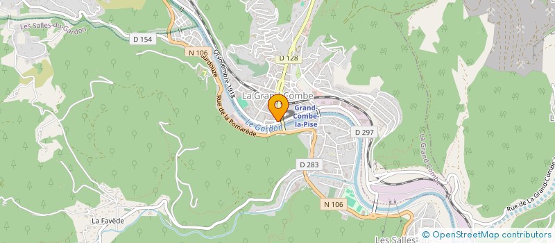 localisation de l'entreprise YUSKAN à LA GRAND-COMBE