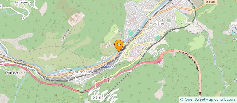 localisation de l'entreprise YUSUF  MODANE