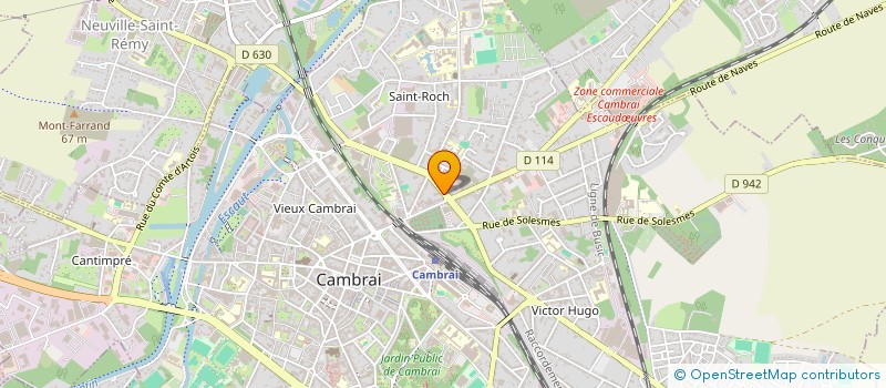 localisation de l'entreprise YUSUF  CAMBRAI