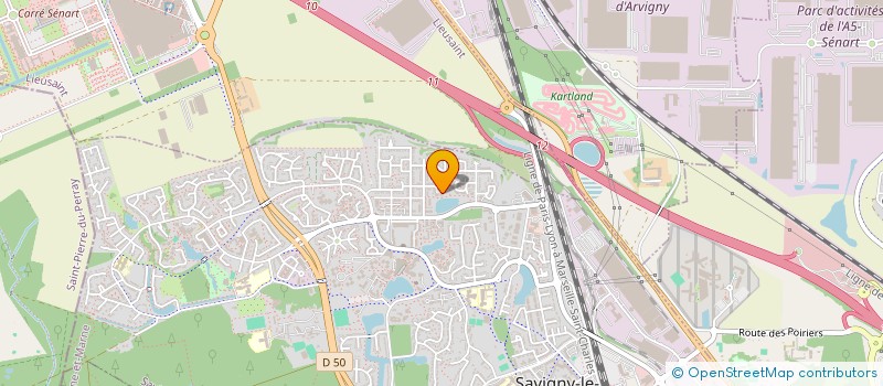 localisation de l'entreprise YUTACORP  SAVIGNY-LE-TEMPLE