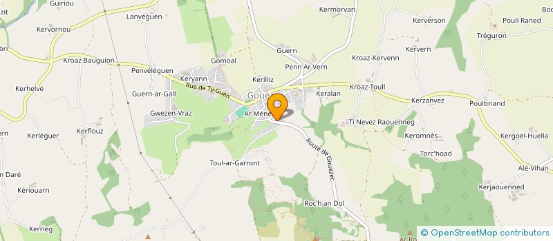 localisation de l'entreprise YUTAKA  GOUEZEC