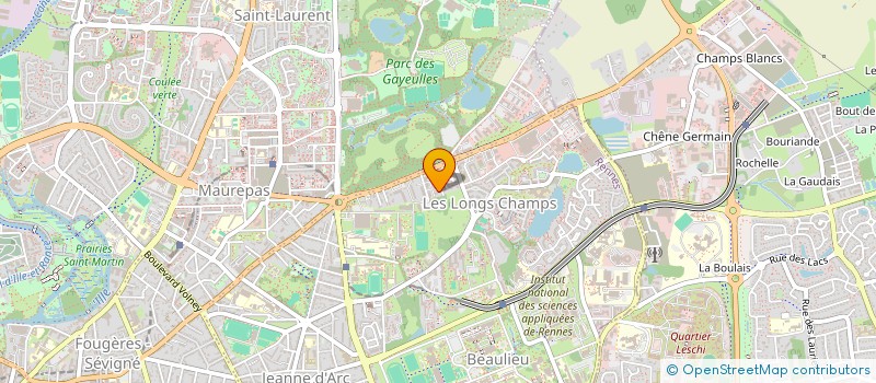 localisation de l'entreprise YUTANG CATERING  RENNES