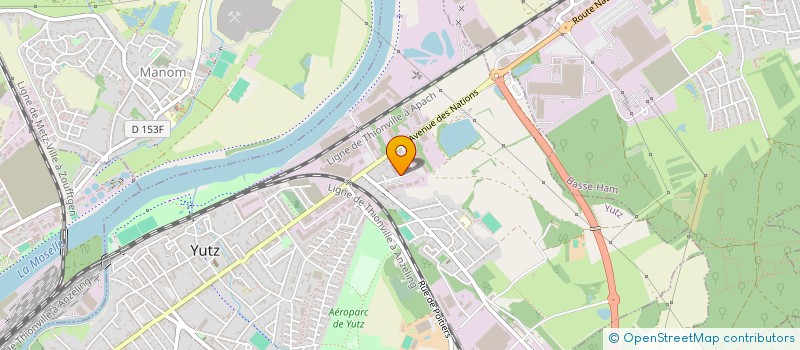 localisation de l'entreprise YUTZ CONTROLE TECHNIQUE  YUTZ