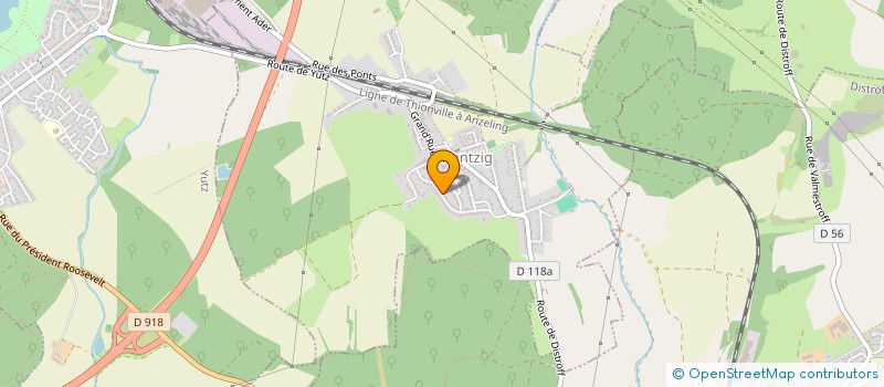 localisation de l'entreprise YUVA  KUNTZIG