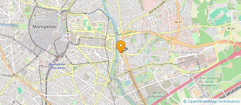 localisation de l'entreprise YUVANUTAN à MONTPELLIER