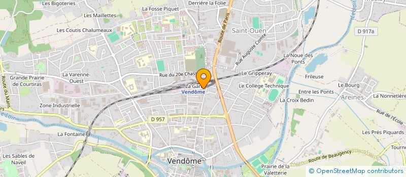 localisation de l'entreprise YUWEI MTC  VILLIERS-SUR-LOIR