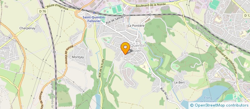 localisation de l'entreprise YUXART à BOURG-EN-BRESSE