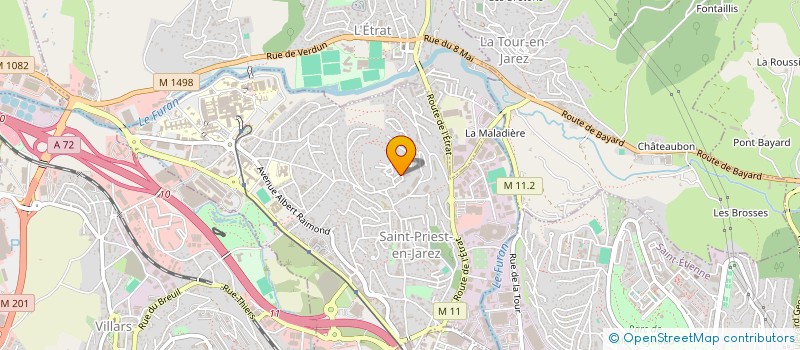 localisation de l'entreprise YUXIA  SAINT-PRIEST-EN-JAREZ