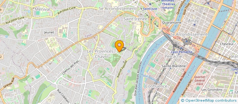 localisation de l'entreprise YUYU  SAINTE-FOY-LES-LYON