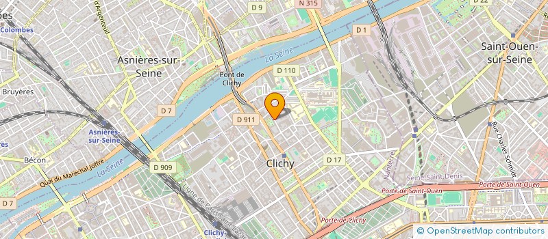 localisation de l'entreprise YV ELITE IMPORT  CLICHY
