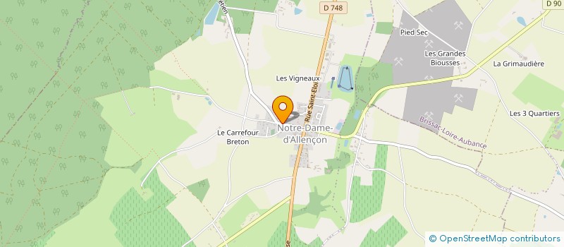 localisation de l'entreprise YV IMMOBILIER  TERRANJOU