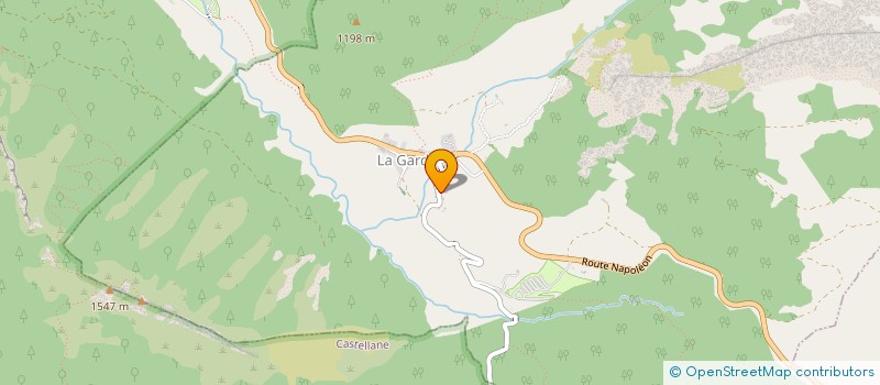 localisation de l'entreprise YVALA à CASTELLANE