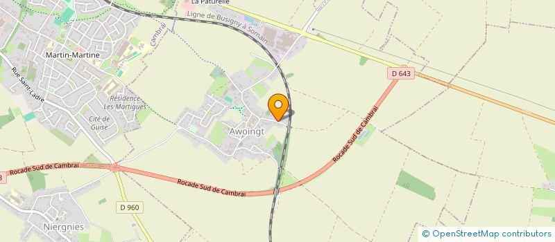 localisation de l'entreprise YVAN  AWOINGT