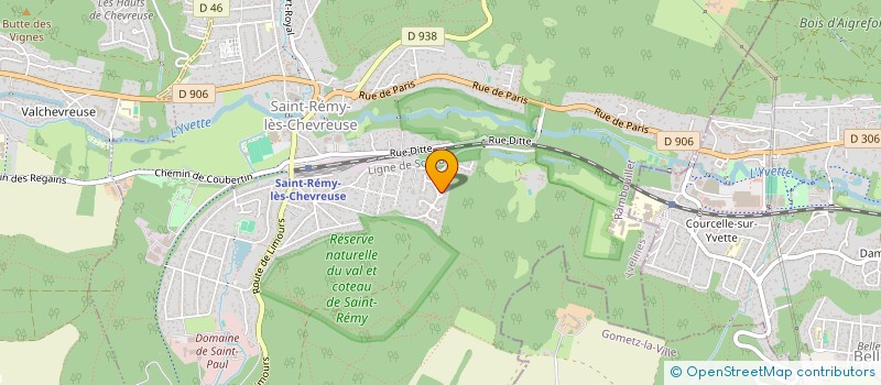 localisation de l'entreprise YVAN CYCLES à SAINT-REMY-LES-CHEVREUSE