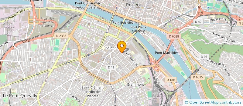 localisation de l'entreprise YVAN PEINTURES à ROUEN