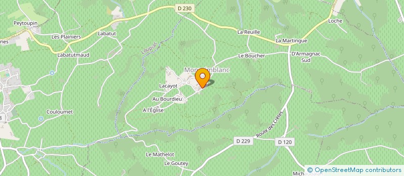 localisation de l'entreprise YVAN REGLAT ET FILS VINS  MONPRIMBLANC