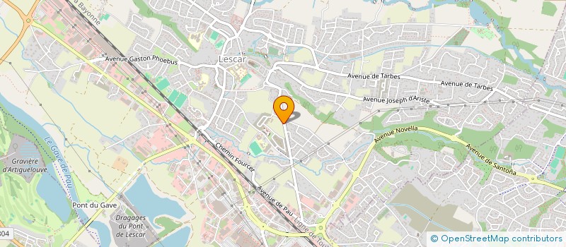 localisation de l'entreprise YVAN'S à LESCAR