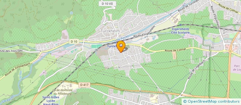 localisation de l'entreprise YVAN WENDE à WIHR-AU-VAL
