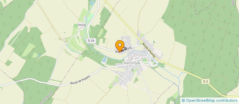 localisation de l'entreprise YVANAT  NANTILLY