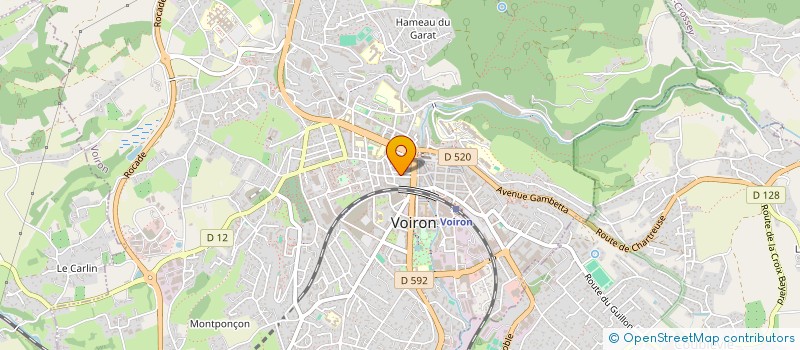 localisation de l'entreprise YVANN'S MUSIQUE SARL à VOIRON