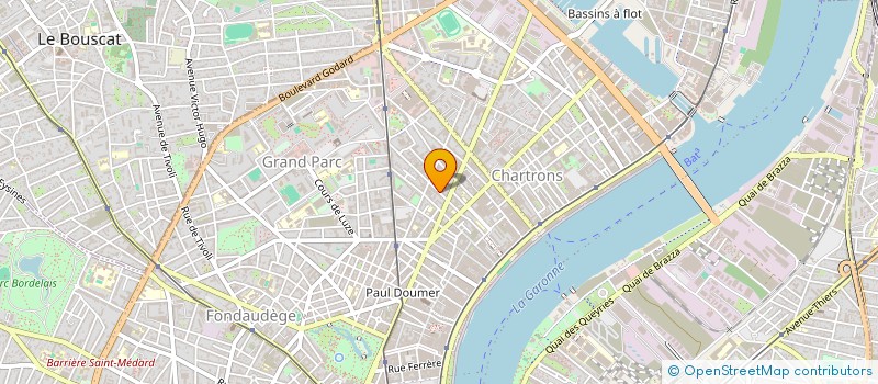 localisation de l'entreprise YVAX  BORDEAUX