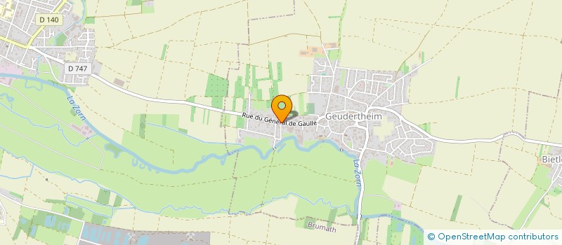 localisation de l'entreprise YVB HOLDING  KRIEGSHEIM