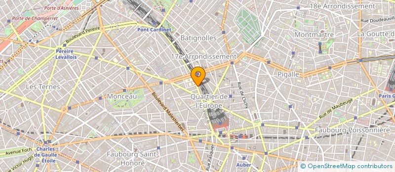 localisation de l'entreprise YVE CLAUDE à PARIS