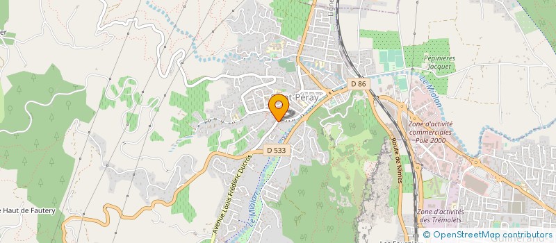 localisation de l'entreprise YVEC  SAINT-PERAY