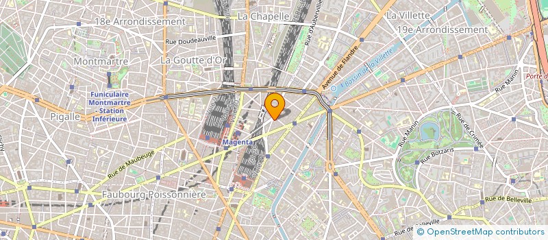 localisation de l'entreprise YVEL à PARIS