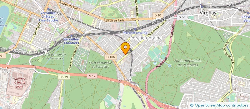 localisation de l'entreprise YVELIN'EXPRESS SARL à VERSAILLES