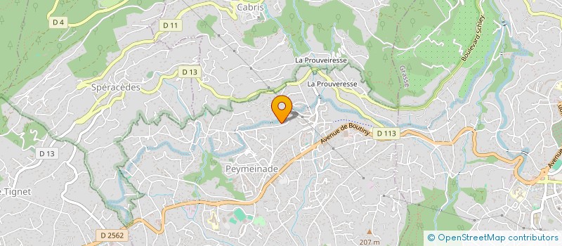 localisation de l'entreprise YVELINA  PEYMEINADE