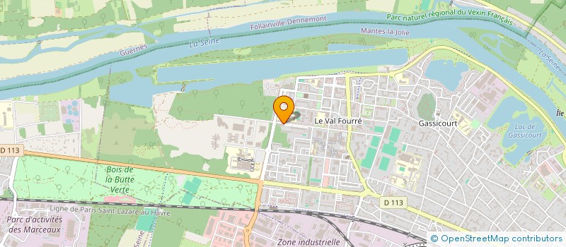 localisation de l'entreprise YVELINES A BAT à MANTES-LA-JOLIE