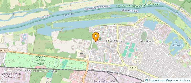 localisation de l'entreprise YVELINES A.C. HABITAT à MANTES-LA-JOLIE