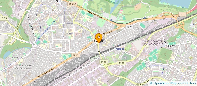 localisation de l'entreprise YVELINES AUTO SERVICES à TRAPPES