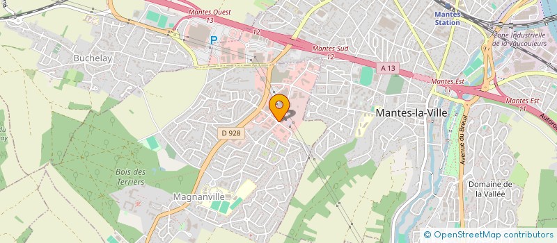 localisation de l'entreprise YVELINES CHEMINEES  MAGNANVILLE