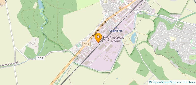 localisation de l'entreprise YVELINES CONSTRUCTION  COIGNIERES