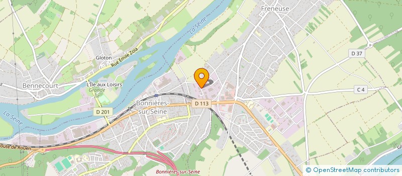 localisation de l'entreprise YVELINES CONSTRUCTIONS  FRENEUSE