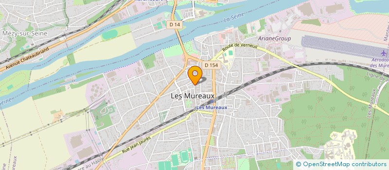localisation de l'entreprise YVELINES COUTURES à LES MUREAUX