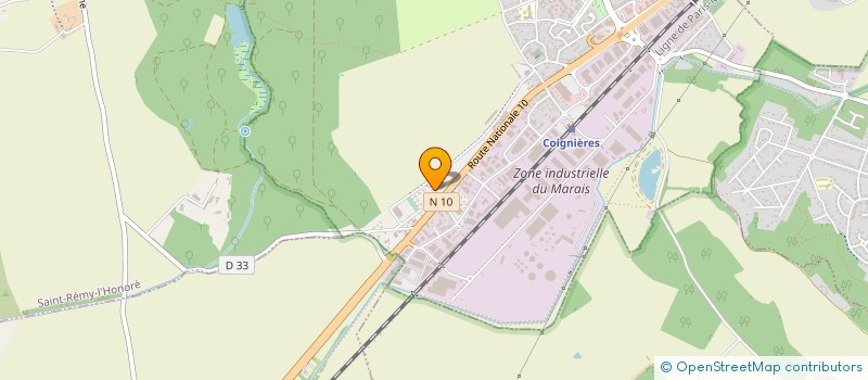 localisation de l'entreprise YVELINES DISTRICT à COIGNIERES