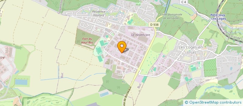 localisation de l'entreprise YVELINES ELAGAGES à BUC