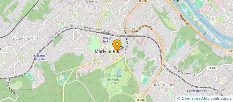 localisation de l'entreprise YVELINES ELECTRICITE  L'ETANG-LA-VILLE