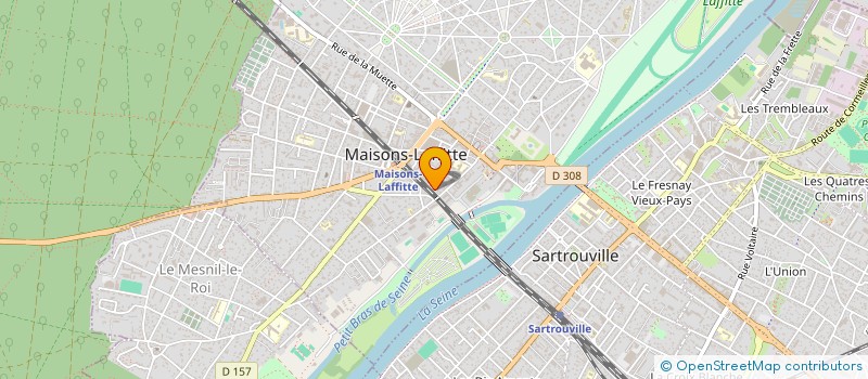 localisation de l'entreprise YVELINES EMPLOI SOLIDARITE à MAISONS-LAFFITTE