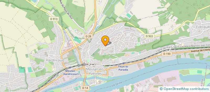 localisation de l'entreprise YVELINES ETUDES ET SYSTEMES à MEULAN-EN-YVELINES