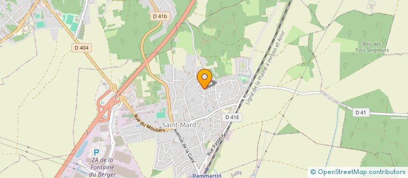 localisation de l'entreprise YVELINES EXPRESS  SAINT-MARD