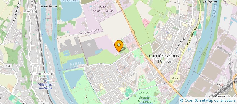 localisation de l'entreprise YVELINES LOCATION MATERIEL à CARRIERES-SOUS-POISSY
