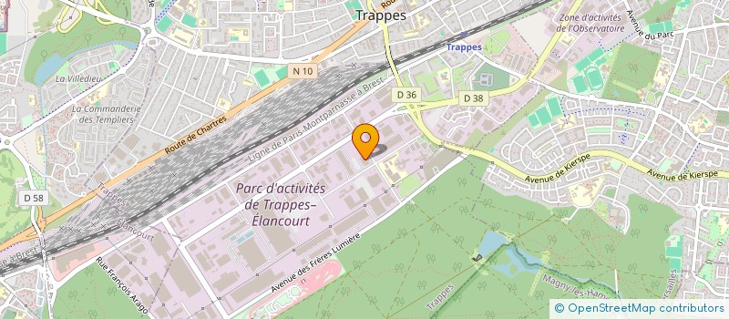 localisation de l'entreprise YVELINES LOGISTIQUE SERVICES à TRAPPES